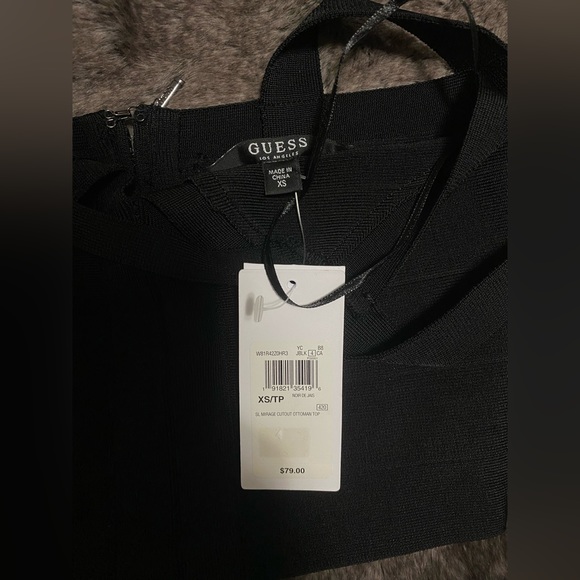 BNWT GUESS Sexy Mirage Cutout Ottoman Top. - Picture 5 of 8